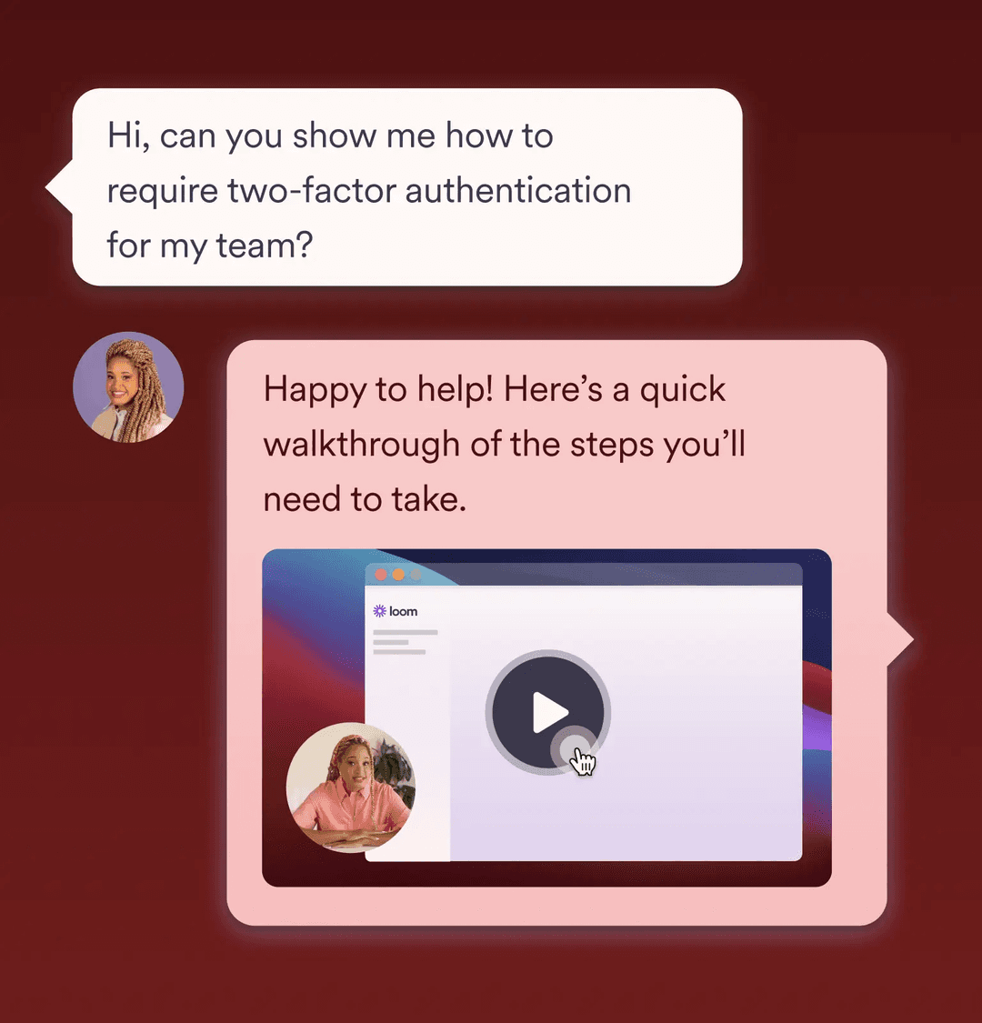 Loom Messaging Using Video Messaging for Customer Support Services | Loom